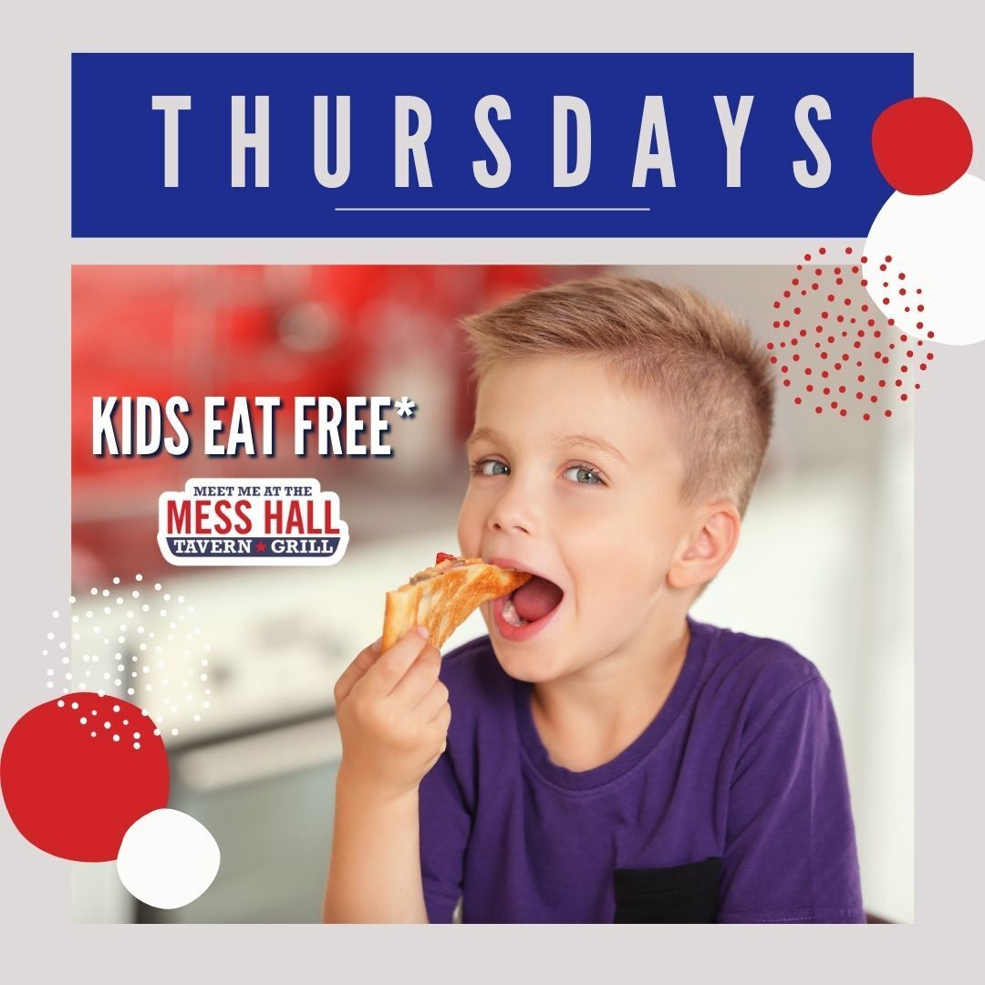 Kids eat free Thursdays Kids eat free Thursdays